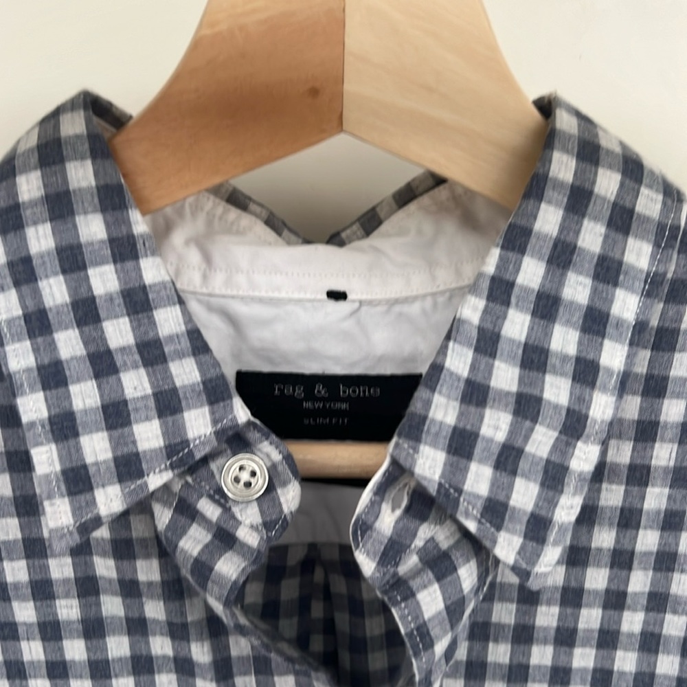 rag & bone medium men button up. Awesome condition